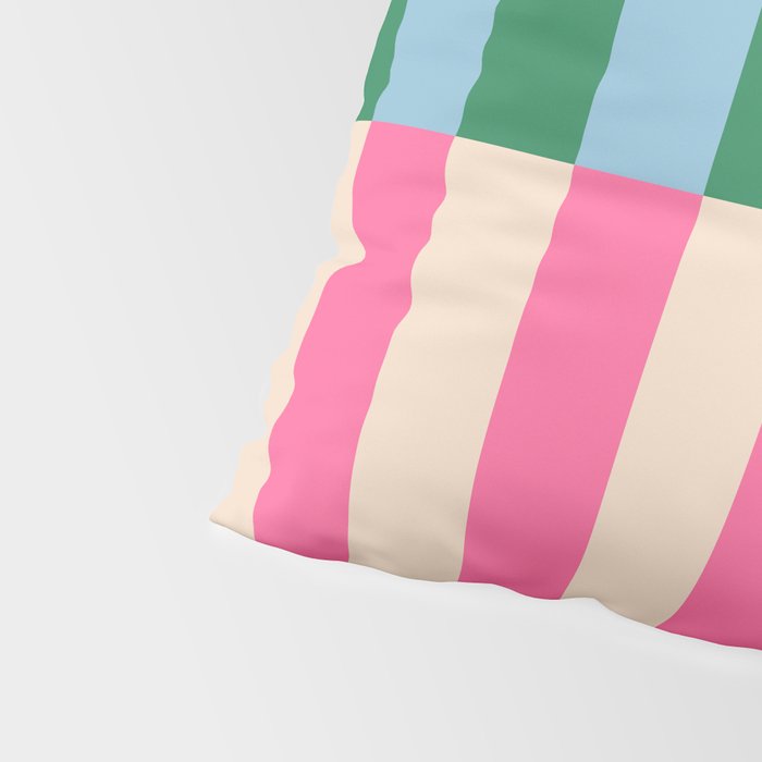 Modern Minimalist Abstract Stripes Pillow Sham Gallery Image 4