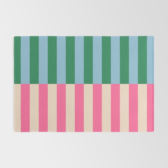 Modern Minimalist Abstract Stripes Rug Gallery Image 2