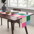 Modern Minimalist Abstract Stripes Table Runner Gallery Image 2