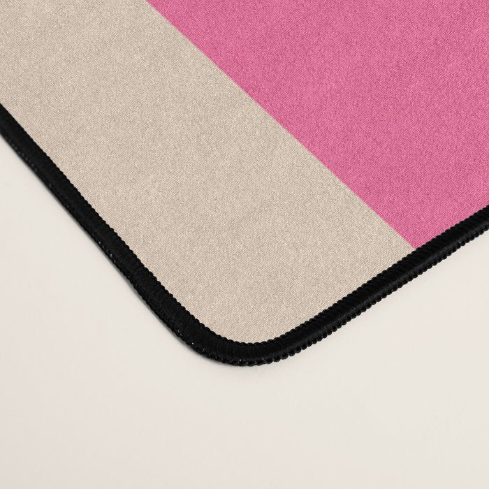 Modern Minimalist Abstract Stripes Desk Mat Gallery Image 4