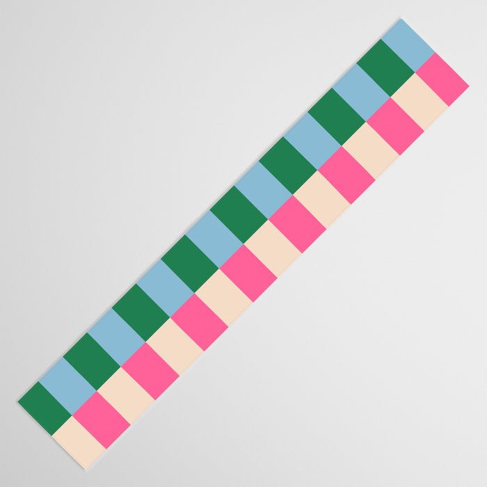 Modern Minimalist Abstract Stripes Table Runner Gallery Image 3