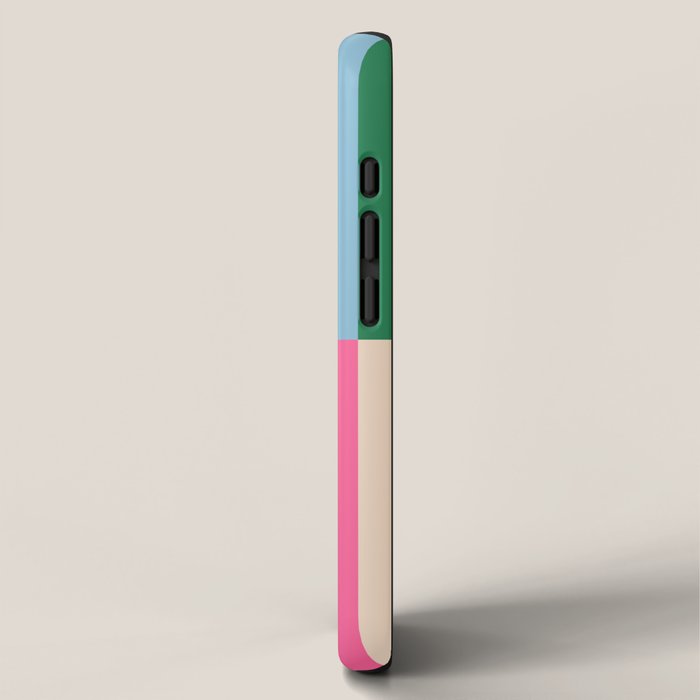 Modern Minimalist Abstract Stripes iPhone Case Gallery Image 2