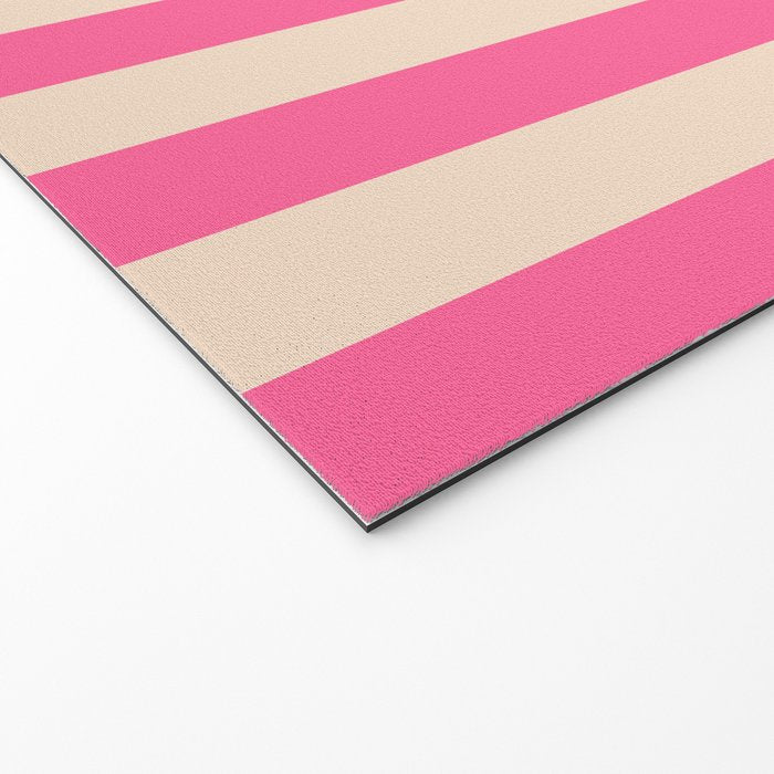 Modern Minimalist Abstract Stripes Welcome Mat Gallery Image 2