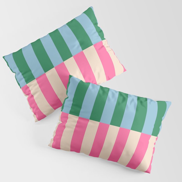 Modern Minimalist Abstract Stripes Pillow Sham Gallery Image 3