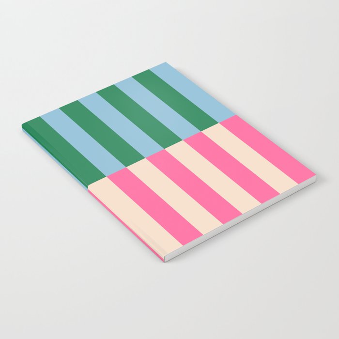 Modern Minimalist Abstract Stripes Notebook Gallery Image 1