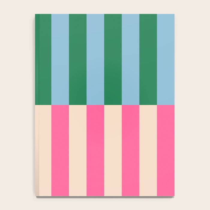 Modern Minimalist Abstract Stripes Notebook Gallery Image 4