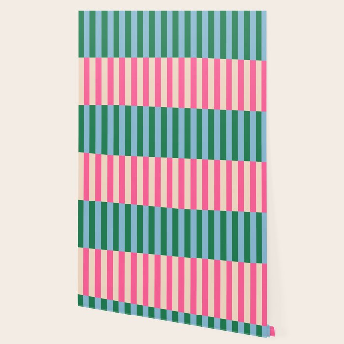 Modern Minimalist Abstract Stripes Wallpaper Gallery Image 2