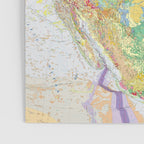 USGS Geological Map of North America Poster Gallery Image 3