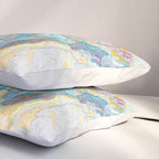 USGS Geological Map of North America Pillow Sham Gallery Image 3
