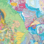 USGS Geological Map of North America Coffee Mug Gallery Image 2