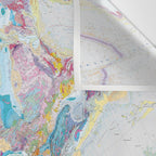USGS Geological Map of North America Wall Tapestry Gallery Image 3