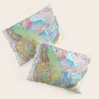 USGS Geological Map of North America Pillow Sham Gallery Image 3
