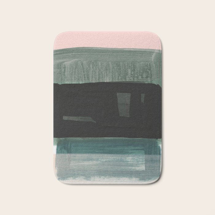 layered colorfields Bath Mat Gallery Image 1