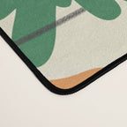 Bright flowers pattern Desk Mat Gallery Image 4