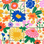 Bright flowers pattern Coffee Mug Gallery Image 2