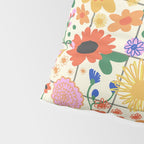 Bright flowers pattern Pillow Sham Gallery Image 4