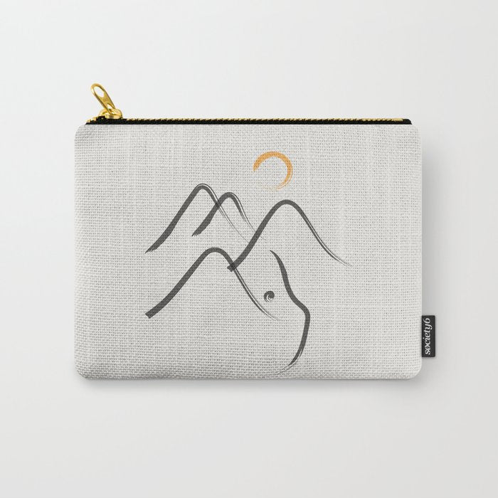 Cat Landscape 99 Carry All Pouch Gallery Image 1