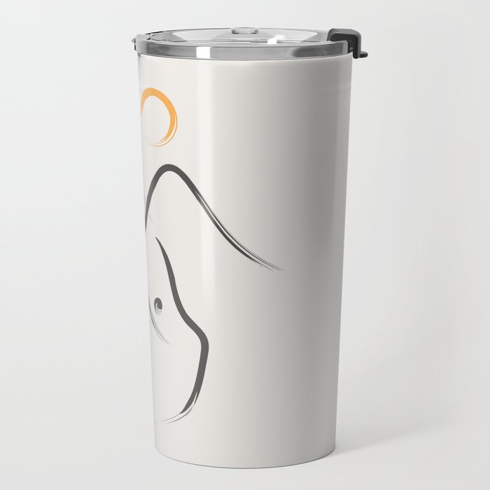 Cat Landscape 99 Travel Mug Gallery Image 2