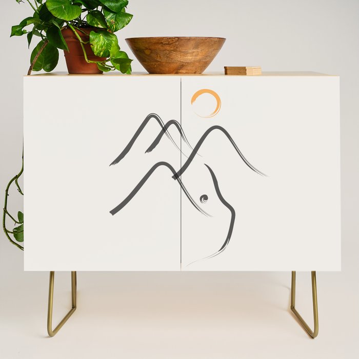 Cat Landscape 99 Credenza Gallery Image 1