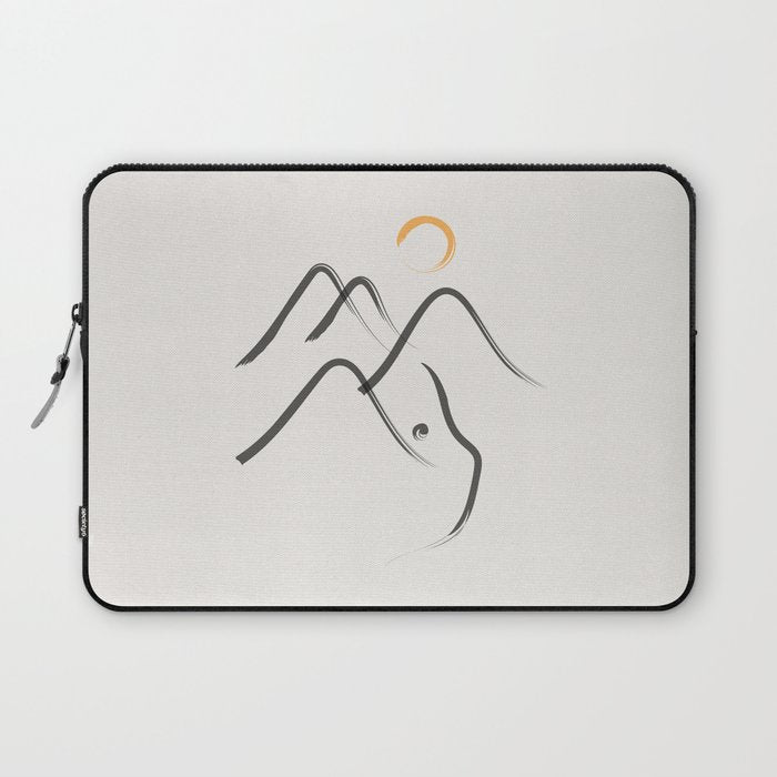 Cat Landscape 99 Laptop Sleeve Gallery Image 1