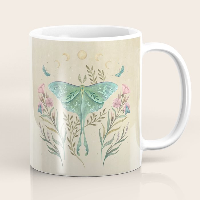Luna and Forester - Oriental Vintage Coffee Mug Gallery Image 1
