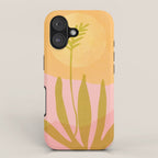 Golden Agave Desert Landscape iPhone Case Gallery Image 1