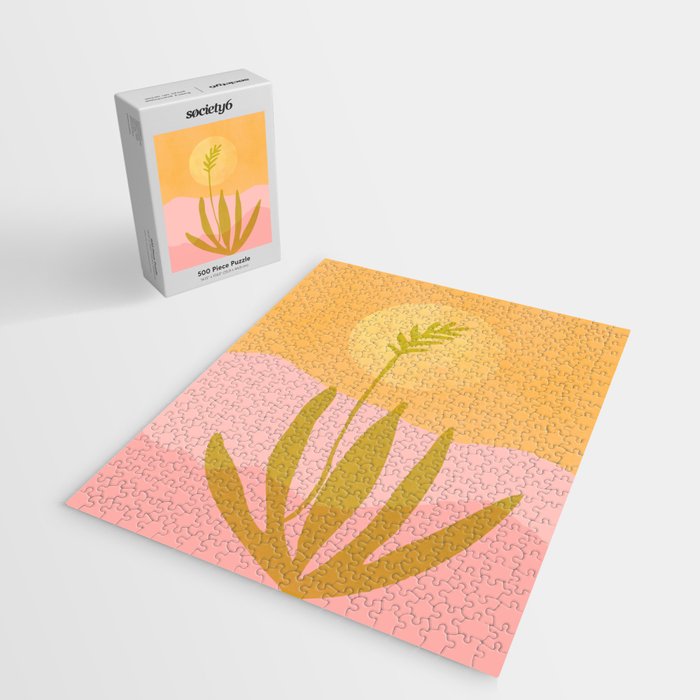 Golden Agave Desert Landscape Jigsaw Puzzle Gallery Image 2