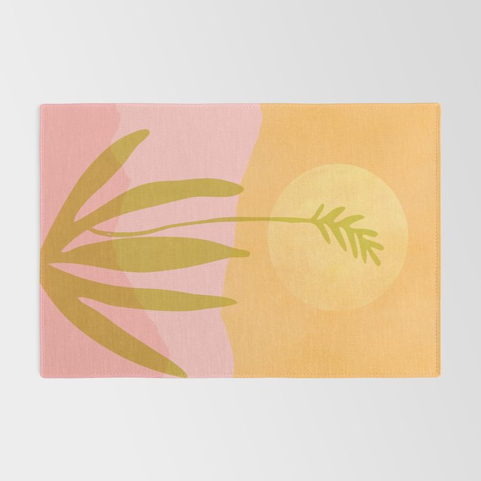 Golden Agave Desert Landscape Rug Gallery Image 2