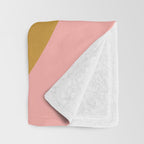 Golden Agave Desert Landscape Throw Blanket Gallery Image 3