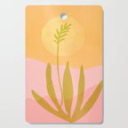 Golden Agave Desert Landscape Cutting Board Gallery Image 1