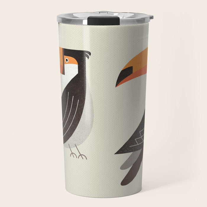Whimsy Toucan Travel Mug Gallery Image 1