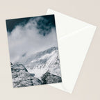 Winter Mountain Landscape Stationery Card Gallery Image 2