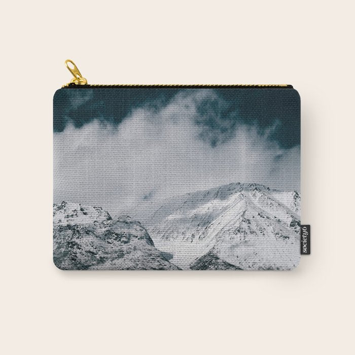 Winter Mountain Landscape Carry All Pouch Gallery Image 1