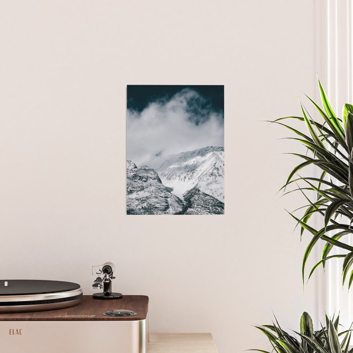 Winter Mountain Landscape Poster Gallery Image 2