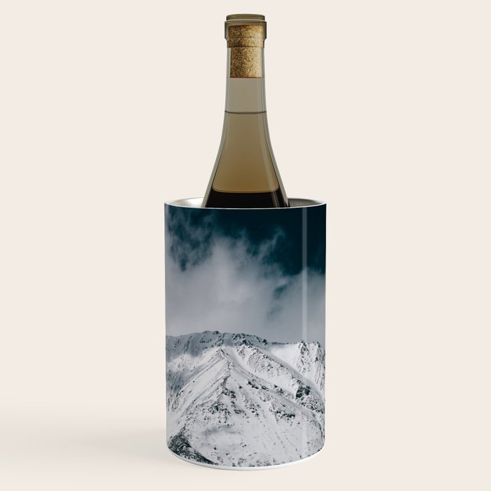 Winter Mountain Landscape Wine Chiller Gallery Image 3