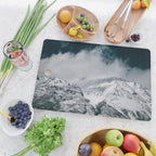 Winter Mountain Landscape Cutting Board Gallery Image 2