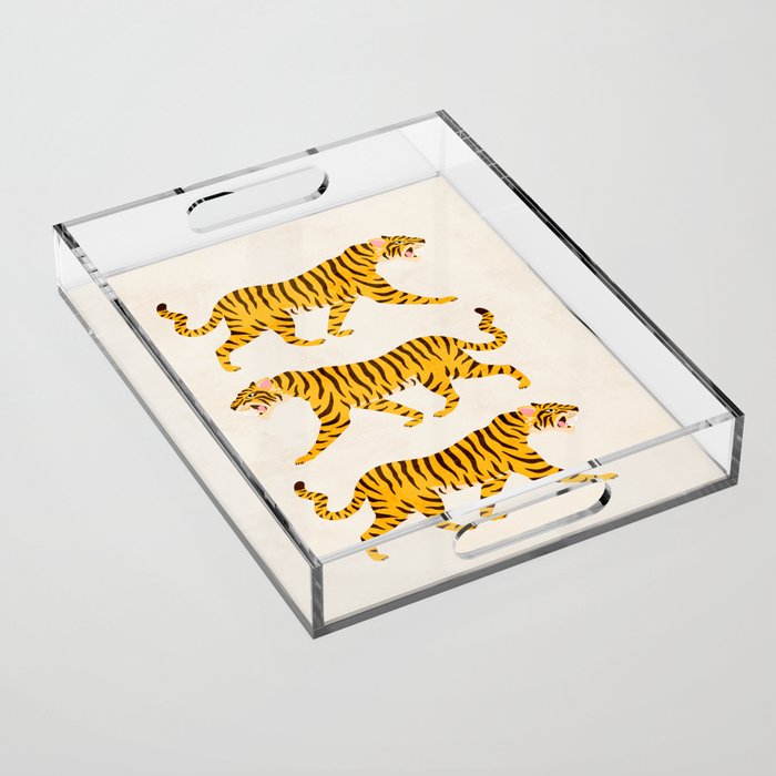Fierce: Golden Tiger Edition Acrylic Tray Gallery Image 1