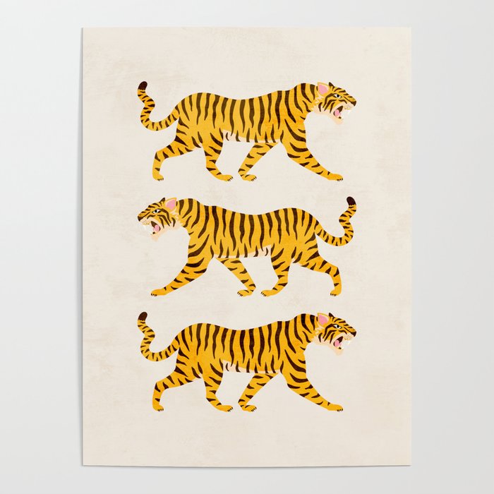 Fierce: Golden Tiger Edition Poster