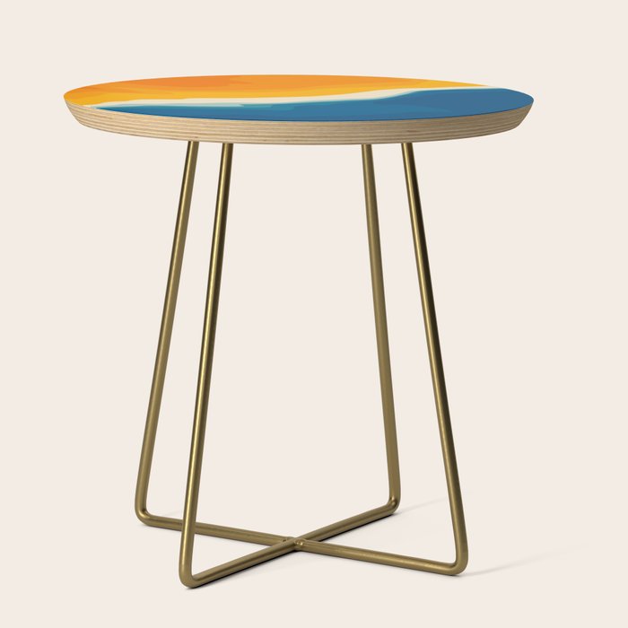 Seascape aerial view Side Table Gallery Image 1