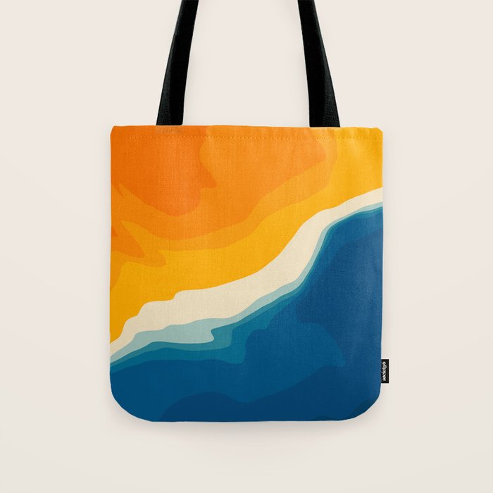 Seascape aerial view Tote Bag Gallery Image 1