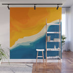 Seascape aerial view Wall Mural Gallery Image 1