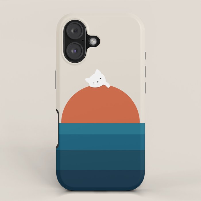 Cat Landscape 169 iPhone Case Gallery Image 1
