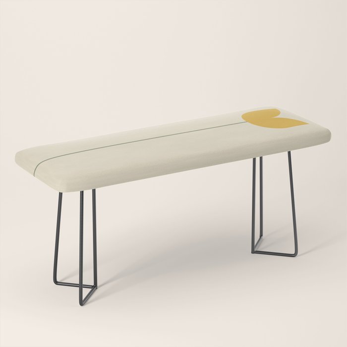 Vintage Tulip Minimalism - Yellow Bench Gallery Image 1