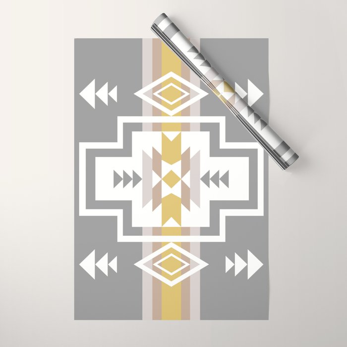 Aztec Stripes Wrapping Paper Gallery Image 1