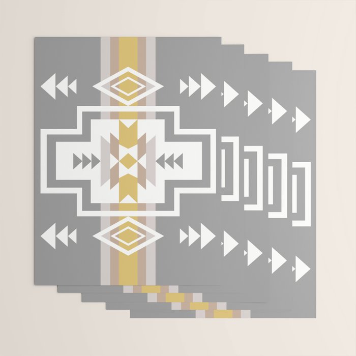 Aztec Stripes Wrapping Paper Gallery Image 3