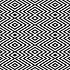 Boho Western Geometric Pattern VIII Black and White Coffee Mug Gallery Image 2