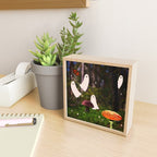 Spooky Forest Ghost Collage Mini Art Print Gallery Image 2
