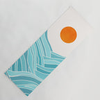 Waves Like Mountains Landscape Yoga Mat Gallery Image 1