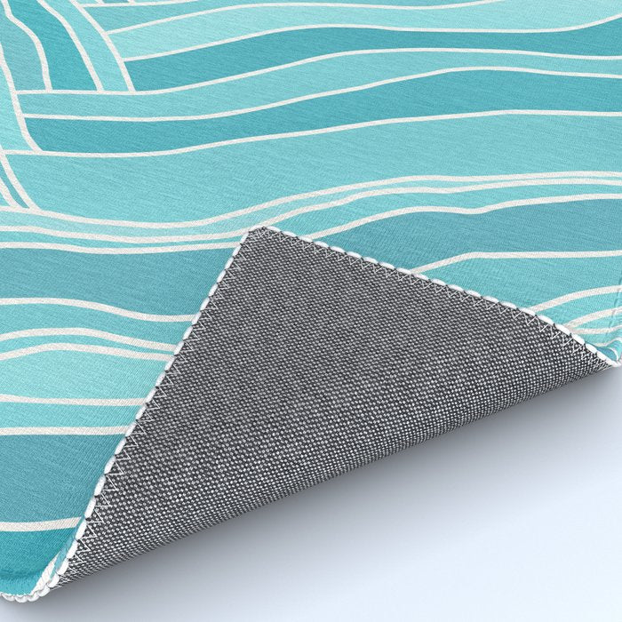 Waves Like Mountains Landscape Rug Gallery Image 4