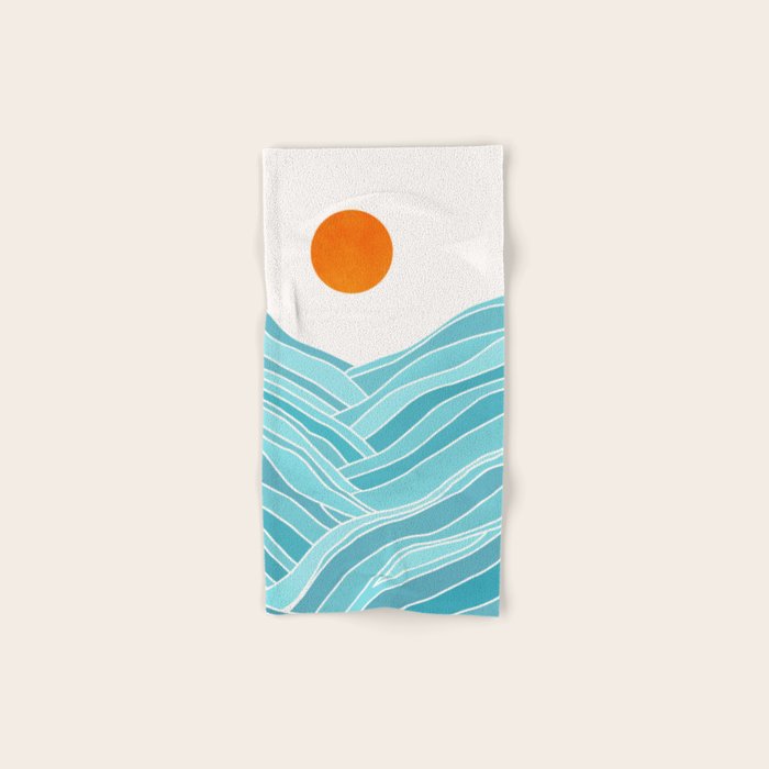 Waves Like Mountains Landscape Towels Gallery Image 1